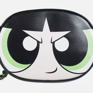 SOLD! MOSCHINO Powerpuff Girls Buttercup Crossbody Bag Green Capsule Collection